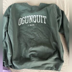 Sweatshirt Ogunquit Maine Wild Palms Size Medium clean & soft